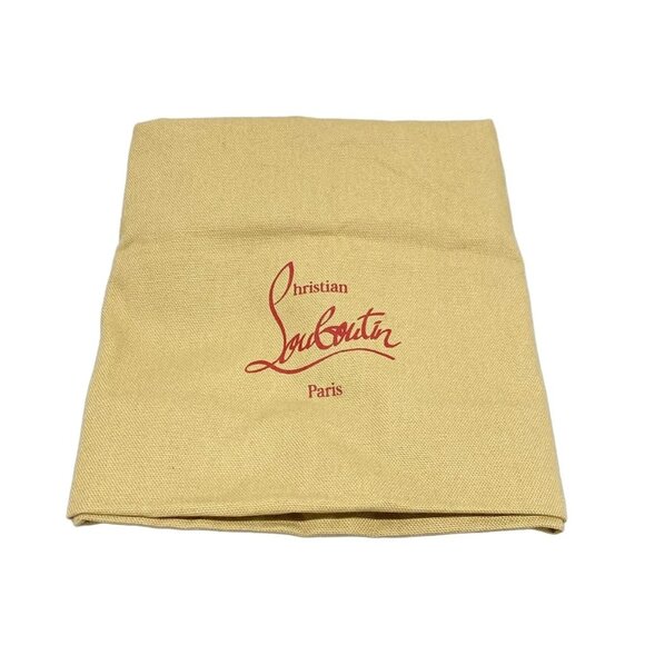 CHRISTIAN LOUBOUTIN Bench Reporter Black Red Leather Shoulder Bag 531-081725 - Picture 15 of 15